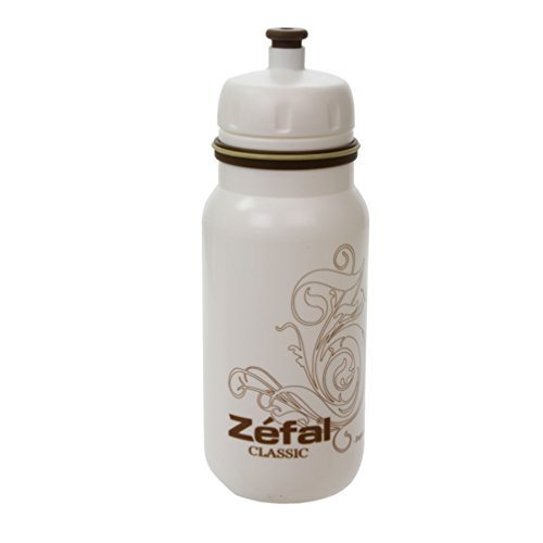 Zefal 166 Water Bottle, 20 oz, Vintage White