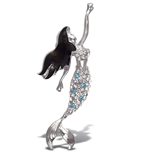 Imán Decorativo Sirena Brillante para Refrigerador 3 in miniatura 1