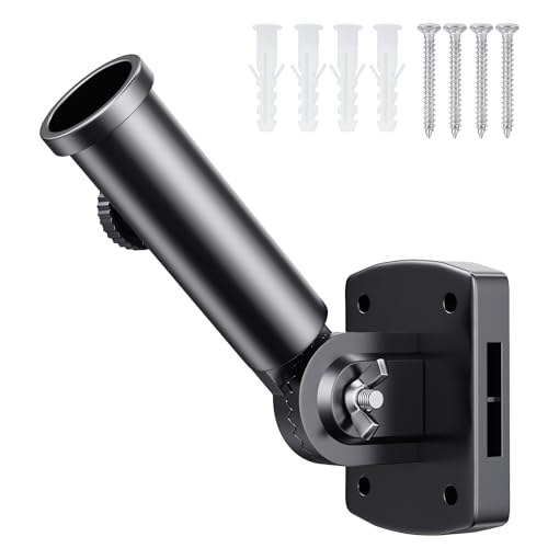 ESTTOP Flag Pole Holder Adjustable, Multi-Position Mounting Bracket with Hardwares, Flag Pole Holder...