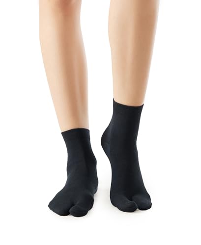 Jockey 7487 Women's Compact Cotton Stretch Toe Regular Socks With Stay Fresh Treatment_Black_Free Size - Image 2 thumbnail