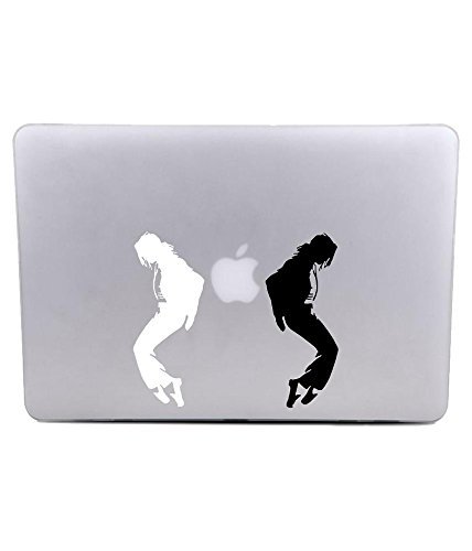 Fusion Graphix Michael Jackson Laptop Vinyl stiker - White & Black (Pack of 2) (B075P29YWW) Amazon Price History, Amazon Price Tracker
