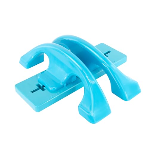 Image of Thrival Arch Back Stretcher - Psoas Muscle Release Tool App for Hip Flexor, Back, Glute, Iliacus, and Neck - Spine Decompressor, Trigger Point, and Myofascial Release - Blue