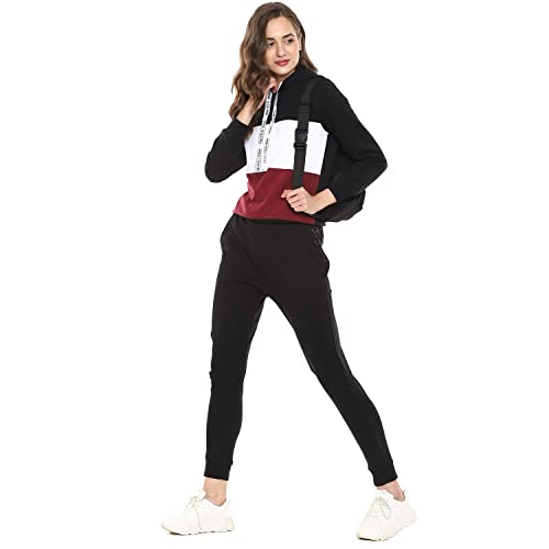 Image of Campus Sutra Cotton Women Crew Neck Sweatshirt