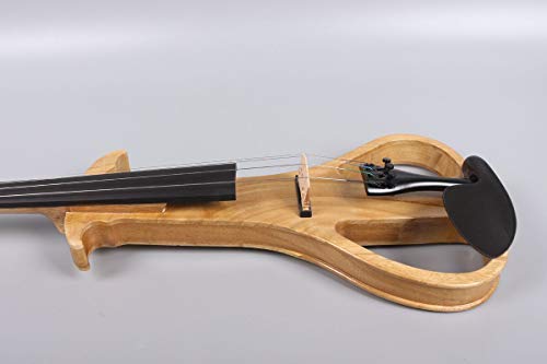 image for unbrand 4/4 Electric Violin Solid wood Ebony Fittings Silent Active Pi