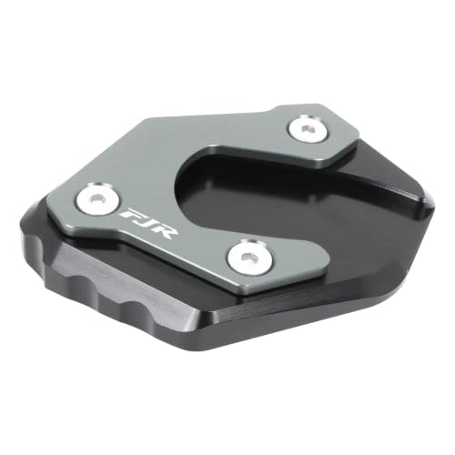 Support latéral de moto CNC titanium avec logo pour FJR1300 2001-2019