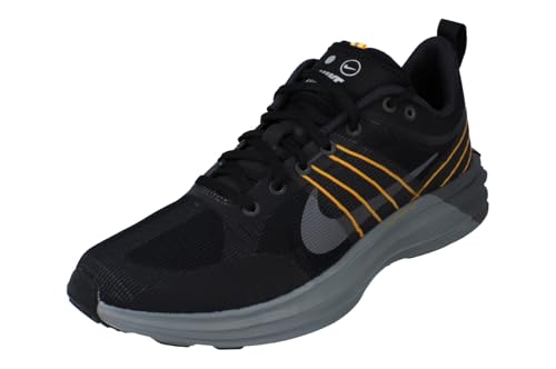 Nike Lunar Roam Chaussures Homme (HM0713-003, Noir/Gris fumé/Orange laser/Gris fer), Noir/gris fumé/orange laser/gris fer, 46 EU