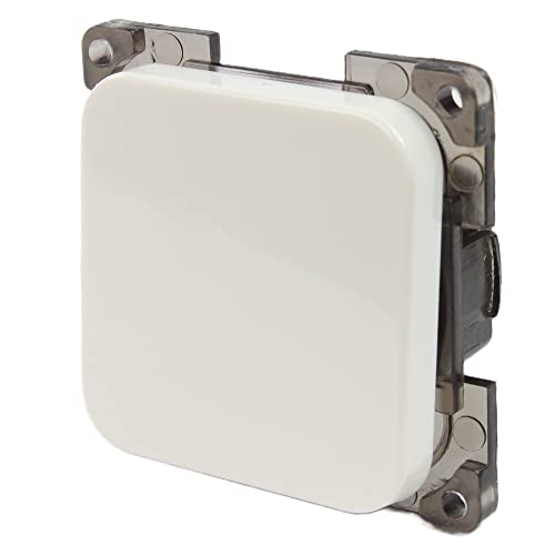 Set Di 2 Interruttori A Levetta Unipolari ON-OFF 2A/250V - 27x60x15 Mm Interruttore Centrale Pulsante Luminoso Marrone 91589909 - Foto 5