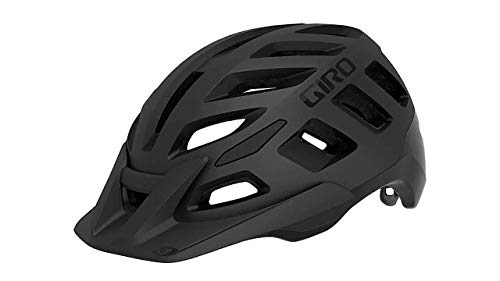 Capacete Ciclismo Bike Giro Radix Original Viseira Sem Mips Preto (Preto, M)