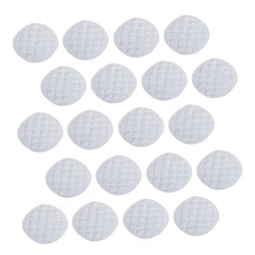ULDIGI 20pk Baby White Nursing Pads Best Breastfeeding Cover Fan Mother Feeding Pads Cotton Breastfeeding Anti-Overflow Bra