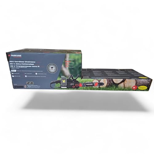 Tronçonneuse sans fil Parkside Performance 40 V guide 38 cm