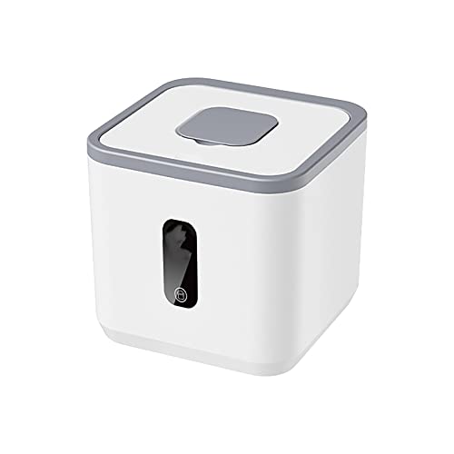 Moresec Airtight Rice Container 22 Lb Food Storage Container Automatic Flip Cover Rice Bucket For Cereal Grain Flour Rice Dry Food #TOP1