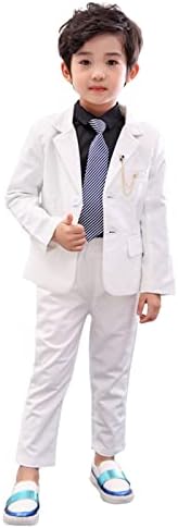LOLANTA 2-teiliges Jungen festlichen Anzug Set, Kinder Blazer & Hosen Outfit, Freizeitkleidung oder Hochzeitskleid, 2-13 Jahre