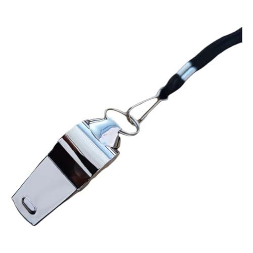 Silbato Deportivo de Acero Inoxidable con Cordón Largo miniatura 5