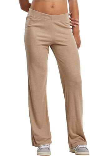 Urban Classics Pantalones para Mujeres, beigemelange, M