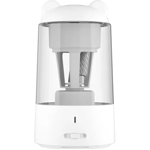 Taille-crayon électrique automatique blanc rechargeable pour le bureau des enfants