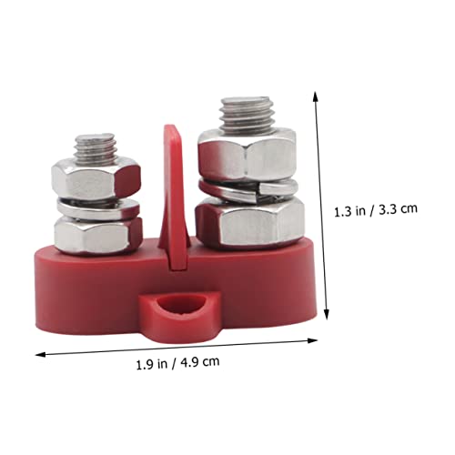 NIYANGLE 1 Conjunto Conector Fio Pinos Aterramento Terminal Para Caminhão Bloco Terminal Caminhão Ca