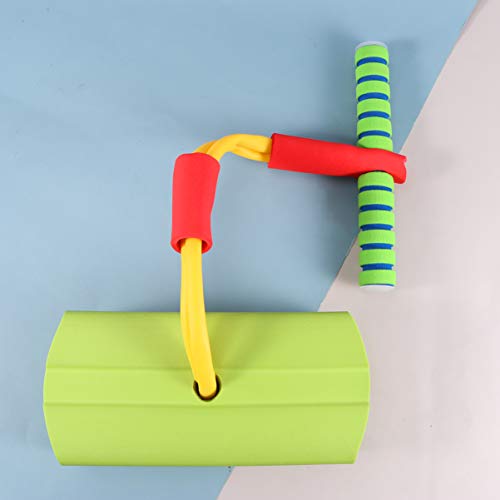 Jumper de Espuma Pogo para Crian?as Pogo Stick para Crian?as Jumper de Bungee Jump de Espuma Verde-C