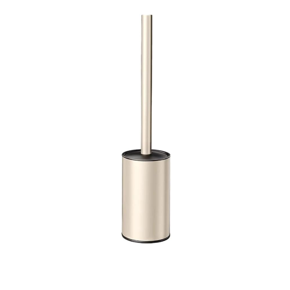 toilet brushes & holders Stainless Steel Baked Enamelled Toilet Brush Holder Set with Lid Handle
