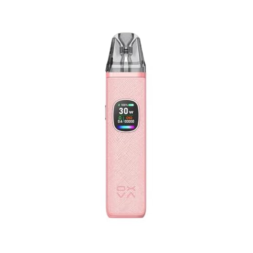 For O-X-V-A Xlim Pro 2 Pod Kit, Advance Dual Mesh Coil, 2ml E-liquid Capacity, Refillable Pod, Pod Vape Kit, No Nicotine Vape 1300mAh Rechargeable Battery, 0mg Nicotine Free (Coral Pink)