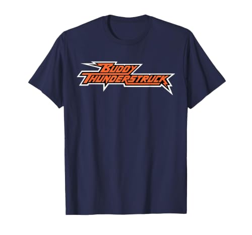 Buddy Thunderstruck T-Shirt, Men, Navy Blue, 6X-Large