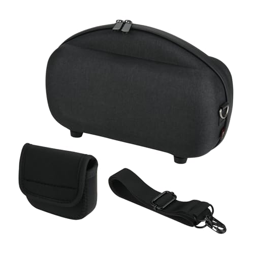 Protective Storage Box for Speakers Shockproof and Water Travel Organizers Case Shell Shoulder Bag