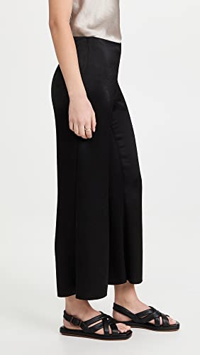 Vince Women's Satin Wide Flare Pant4