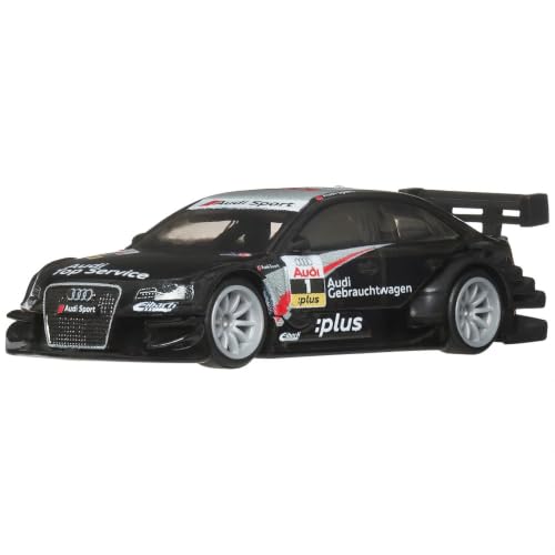Image of Hot Wheels Aero Styles 2008 Audi A4 Touring Car Car Culture 1:64 Scale Die-Cast Car 2 /5 (Black)