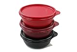 Original Tupperware Tupperware Hit-Parade Kühlschrank 300 ml rot + dunkelrot + schwarz Hitparade 38463
