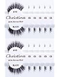 12pks Eyelashes - #43 (Christina)