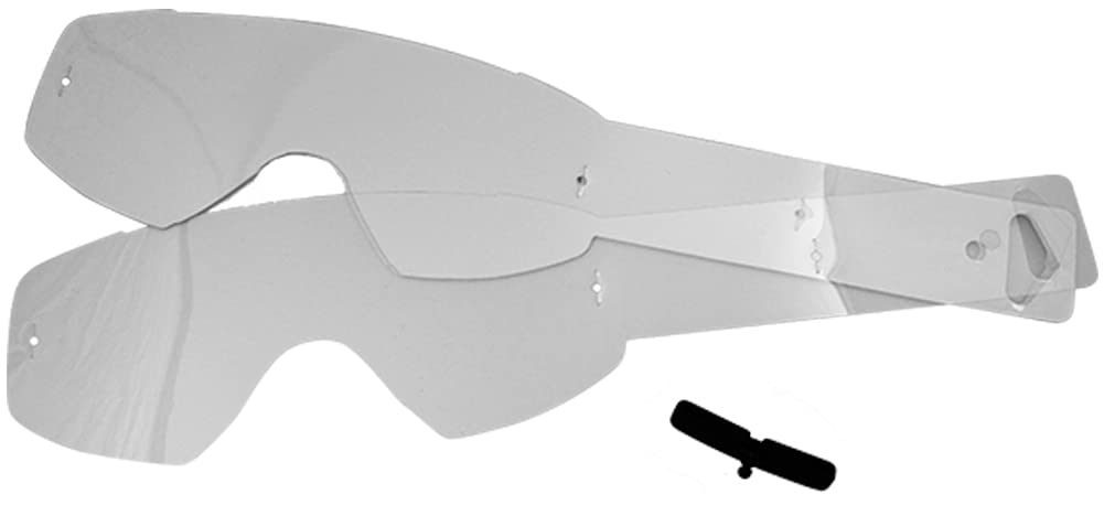 Castle X Stage Goggle Tear-Offs (Clear)