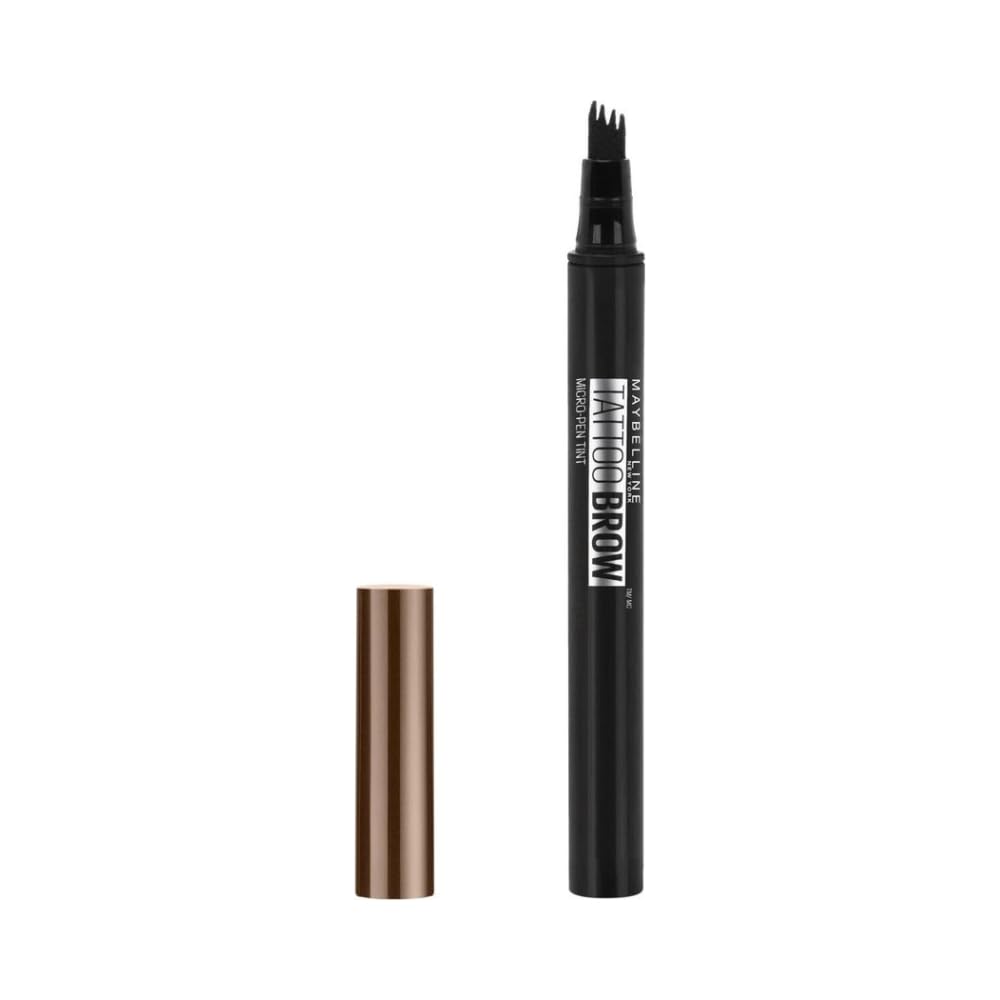 MaybellineEyebrow, Tattoo Brow Micro Eyebrow Pen Tint Medium Brown