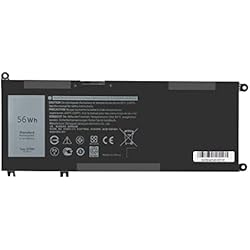 Dell Latitude 3490 Bateria Exmate Bateria PVHT1 33YDH 081PF3 P30E001 para DELL Latitude 13 3380,14 3480/3490,15 3580/3590,DELL Inspiron 15 7577,17 7773/7778/7779/7786,7586 2-in-1,DELL Vostro 15 7570/7580,DELL G7 15 7588