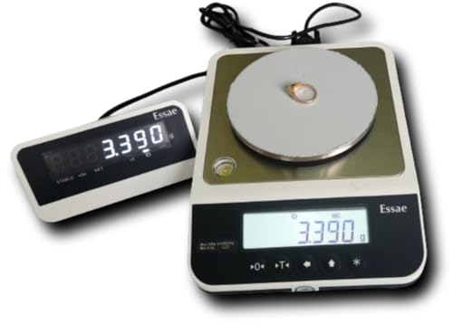 Image of ESSAE Digital- JX SERIES Precision Balance For Jewellery With Extra Display, Adapter, Stamping & Govt. Certificate (Capacity 320gm /5m)