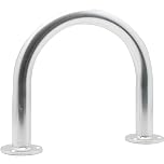 Extreme Max 3006.6909 Universal Aluminum Hand Rail for Pool, Hot Tub, Dock & Deck - 12" H x 13" W