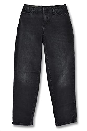 Banana Republic Women's 721068 Ankle Length High Rise Straight Jeans, Dark Grey Wash (US: 4 / 27W)