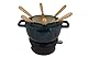 Cosy & Trendy Fondue Set Fontestic, für 6 Personen, ø 18 cm, rostbraun (Green Heron)