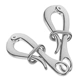 POPETPOP 2 pièces Crochet Bateau Inoxydable à Dégagement Rapide Crochet Pratique pour R...