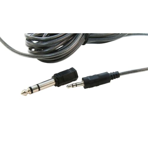 Image of Califone 3068AV Switchable Stereo /Mono Over-Ear Headphones, 3.5mm and Adapter Plug, Black