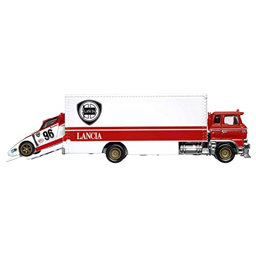 Hot Wheels Car Culture Team Transport Lancia Stratos Group 5 & Sakura Sprinter Diecast Car miniatura 4