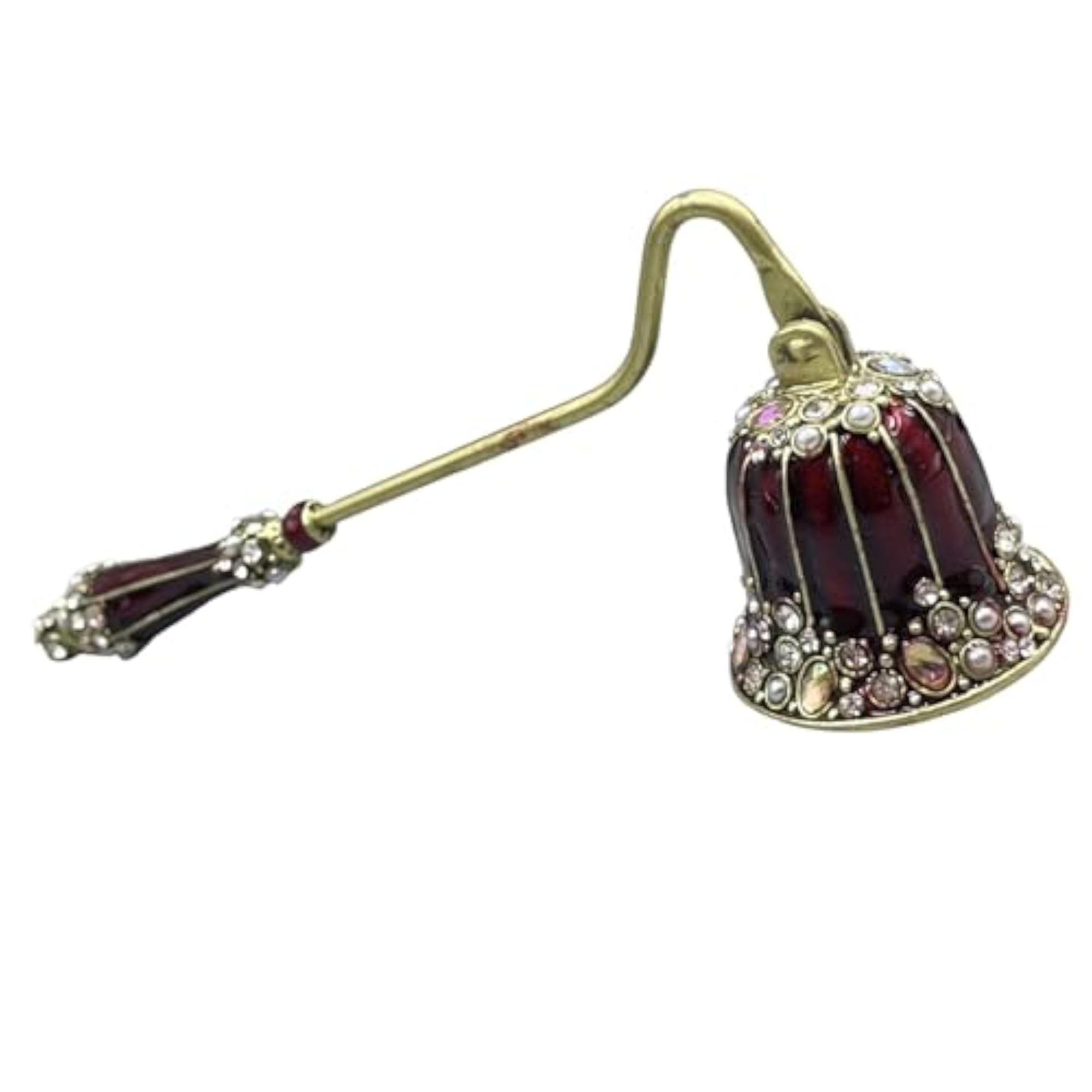 Unique Dark Red Candle Snuffer Wick Extinguisher