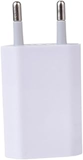 LIGIGWASH Cargador De Pared USB Cargador Portátil Adaptador De Corriente 1a Material Abs Compatible Teléfonos Móviles y Tabletas Color Blanco