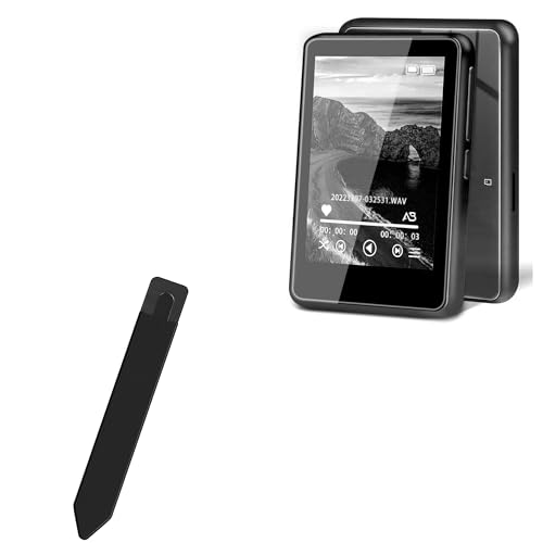 BoxWave Stylus Pouch Compatible with Sunoony BX-M8 (2.4 in) - Stylus PortaPouch, Stylus Holder Carrier Portable Self-Adhesive - Jet Black