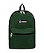Everest Luggage Basic Backpack, Dark Green, Medium
