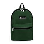 Everest Luggage Basic Backpack, Dark Green, Medium - Image 2