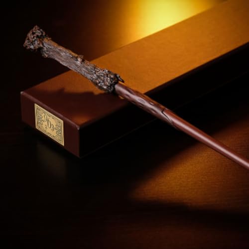 Image of Dumbledore Magic Wand - HP Accessories for Role Play - Gift Toys Cosplay Dress Accessories Combo for Kids (Limited Edition 2025), Brown
