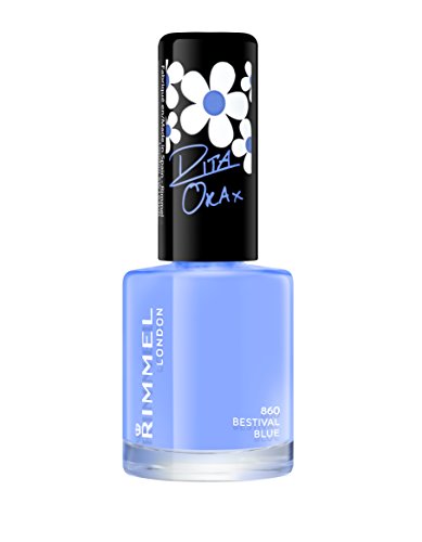 Vernis à ongles Bestival Blue Rimmel 60 Seconds brillance 8 ml
