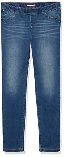 Tommy Hilfiger Girl's Adaptive Skinny Jeans With Pull-on Loops
