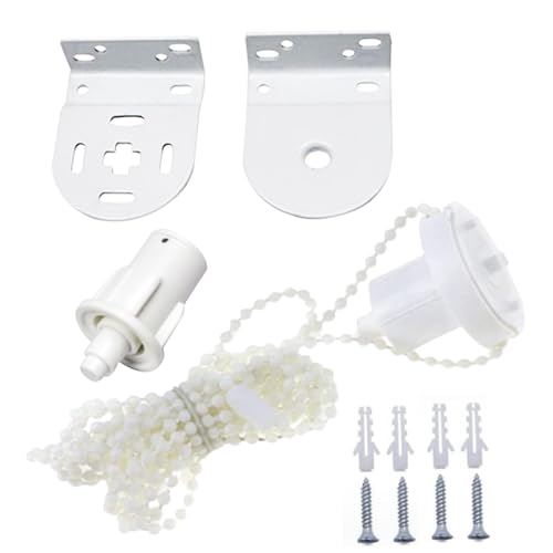 Raccordi per tende a rullo per tubo con diametro interno di 30 mm 1 set di pezzi di ricambio universali per tende a rullo Parti di ricambio per tende a rullo Kit per tende a rullo Ferramenta per tende