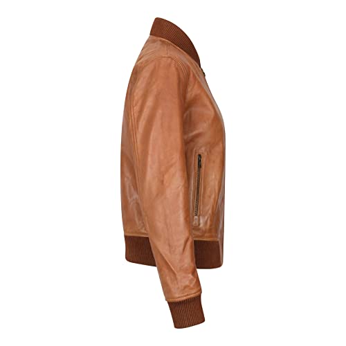 Blouson bomber femme parfait pour un look universitaire américain tendance et décontracté en ville - 3