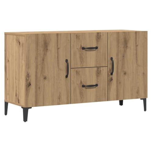 vidaXL Buffet chêne Artisanal 100x36x60 cm Bois d'ingénierie